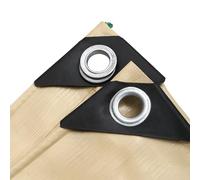 Cubierta de lona resistente al agua de 5 x 8 m, color beige, para exteriores e invernadero, aislamiento múltiple (1,2 x 2 m, 1,5 x 3 m, 1,8 x 2,4 m, 2 x 4 m, 3 x 5 m)