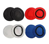 Cubierta De Los Auriculares Auricular Protector EláStico Lavable Cubierta A Prueba De Polvo para Auriculares (Blue, S)