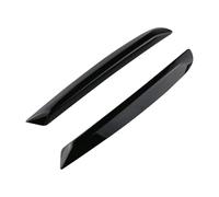 Cubierta de luz antiniebla delantera compatible con MG 4 MG4 EV Mulan 2023 2024, 2 pegatinas decorativas, accesorios de estilo de coche.(Piano black)