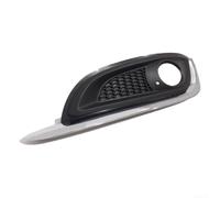 Cubierta de luz antiniebla delantera izquierda compatible con Opel para Insignia 2013-2017, ABS negro plateado Fender exterior de repuesto OE 23175792