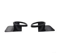 Cubierta de luz antiniebla delantera para BMW E39 M5 ABS OEM 51112496283 51112496284 reemplazo negro fácil instalación ajuste preciso 1999 2003 par