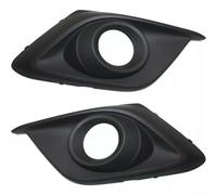 Cubierta de luz antiniebla para Mazda 3 2014 2015 2016 Sport parachoques delantero izquierdo derecho texturizado negro par pc pp material ajuste directo reemplazo