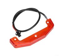 Cubierta de luz de freno para Kukirin para scooter eléctrico G3 Pro - Luz trasera LED de alta visibilidad con cable - Carcasa de plástico resistente a la intemperie - Conocimiento mejorado del usuario