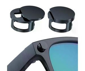 Cubierta de luz LED para gafas inteligentes Ray-Ban Meta/Oakley Meta HSTN. Bloqueador de luz ajustable compatible con Wayfarer Skyler.