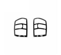 Cubierta de luz trasera Accesorios Para La Cubierta Decorativa De Luz Trasera Del Para Chevy Para Silverado 2014-2018 Cubierta Luz Trasera Coche(A1 black)