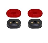 Cubierta de luz trasera de scooter eléctrico para Xiaomi para m365 para pro2 para ninebot Max G2 para kukirin G2 impermeable luz de freno trasera carcasa de repuesto ABS negro escudo a prueba de polvo