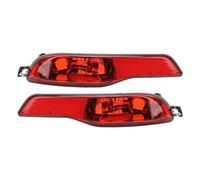 Cubierta de luz Trasera para Jeep Cherokee KL 2014-2018, Faro antiniebla, Lente roja, Parachoques Trasero, Reflector de luz antiniebla, Lente roja de Repuesto (un par)