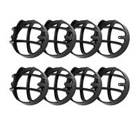 Cubierta de luz trasera Rejilla Protección LED De 8 X 73 Mm para Land Para Rover Para Defender 90 110 127 130 1983-1990 1990-2016 Kit Protección Luces Delanteras Traseras Cubierta luz trasera