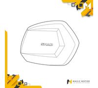 Cubierta de maleta lateral SHAD alluminio Dx SH35 D1B35TRR