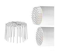 Cubierta de malla de drenaje de techo de acero inoxidable diseñada para tubos de 50 mm, 75 mm, 110 mm, 160 mm, 180 mm y 200 mm para evitar bloqueos (110 tubos)