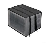 Cubierta de malla para aire acondicionado para ventana, diseñada para uso en exteriores, vida útil extendida con ajuste seguro (43 x 30 x 33 cm)