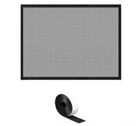 Cubierta de malla para chimenea de PVC de 29 x 40 pulgadas, color negro, protección de seguridad para bebés y mascotas con diseño de rejilla densa (29 x 45 pulgadas)