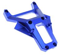Cubierta de mamparo frontal de aleación de aluminio para Traxxas XRT 8S camión de carreras eléctrico sin escobillas 78086-4 piezas de actualización (azul oscuro)