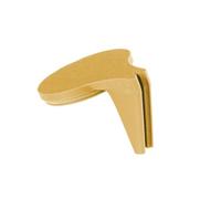 Cubierta de mango para molinillo de café manual de goma Comandante que permite un funcionamiento más suave, uso conveniente diseñado para la simplicidad (dorado)