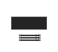 Cubierta de manguera aislada multicapa para aire acondicionado portátil diseñada para optimizar el clima interior y reducir el desperdicio de energía (negro)