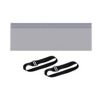 Cubierta de manguera de aire acondicionado, funda de ventilación de conducto de manguera de CA con correa, reducción de calor, tubo reutilizable, accesorios de ventilación para apartamento, hotel