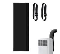 Cubierta de manguera de aire acondicionado, funda de ventilación de conducto de manguera de CA | Reducción de calor, tubo reutilizable, accesorios de ventilación para dormitorio, hotel, hogar, ventana