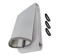 Cubierta de manguera de CA portátil | Aislamiento de tuberías de CA con 3 correas de hebilla ajustables | Suministros para el hogar y el jardín para ventanas Pared de invierno Casa Apartamento RV Func