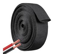 Cubierta de manguera hidráulica | Manga de manguera de nailon | Envoltura de cable de soldadura industrial - para HVAC acondicionamiento soldadura mantenimiento automotriz taller al aire libre garaje