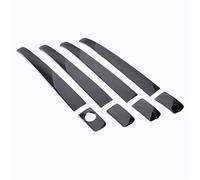 Cubierta de manija de puerta Accesorios Decorativos La Manija Puerta Para Subaru XV 2013-2016 Embellecedor Adhesivo Acero Inoxidable.(Negro)