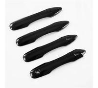Cubierta de manija de puerta Accesorios Estilo Para Corolla Para Auris E210 2019-2022 Embellecedor Adhesivo Manija Puerta Color Negro Brillante Cromado(Style 6)