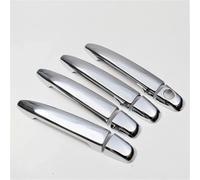 Cubierta de manija de puerta Adhesivo Embellecedor Manija Puerta Cromado Negro Brillante Para Previa 50 XR50 Para Estima Para Tarago 2007-2017(Type B)