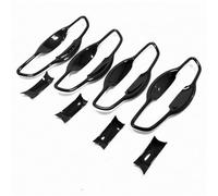 Cubierta de manija de Puerta de Coche para Civic 10.º (2016-2021), Pegatinas Decorativas para manija de Puerta Lateral Exterior, Piezas de Repuesto