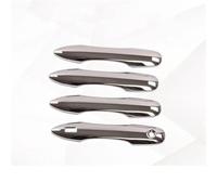 Cubierta de manija de puerta Embellecedor Adhesivo Cromado Negro Brillante Manija Puerta Coche Para Camry Para Daihatsu Para Altis XV70 2018-2024(Type C)