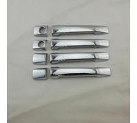 Cubierta de manija de puerta Embellecedor Cromado Manija Puerta Estilo Pasta Para Benz W124 W201 190e W140 Clase S 1984-1994(No Smart hole)