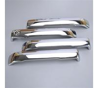 Cubierta de manija de puerta Juego De 4 Embellecedores Cromados Manijas Exteriores Puertas Delanteras Traseras Izquierda Derecha Para Tundra 2022-2023