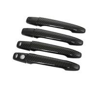 Cubierta De Manija Puerta, 4 Piezas, Galvanoplastia Exterior Coche Para Mitsubishi Para Outlander 13-19, Tira Con Cerradura Inteligente(Army green)
