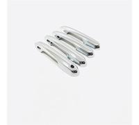 Cubierta De Manija Puerta, Tira Exterior Galvanizada Para Coche, 4 Piezas, Con Cerradura Inteligente Para Toyota RAV4 XA50 2019-2022(2 hole Chrome 1)