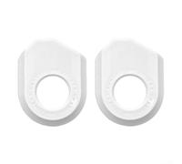 Cubierta de manivela de TPU ultraligera para bicicletas de carretera de montaña, protector elástico de doble cara que protege contra arañazos e impactos, accesorios de componentes de bicicleta fáciles
