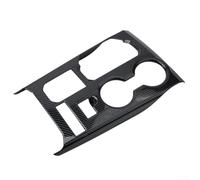 Cubierta de marco de panel de caja de cambios de fibra de carbono compatible con Highlander 2020-2023, marco de consola de engranajes de plástico ABS para modificación interior y