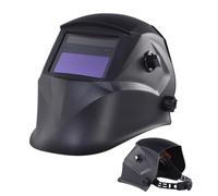 Cubierta de máscara de soldadura,Pantalla autooscurecedora con energía solar,Protección contra deslumbramiento de soldadura - para fabricación de reparación de automóviles construcción diaria