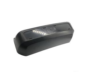 Cubierta de matrícula trasera, para Land Cruiser 120 molduras, LC120, carcasa de placas de matrícula de portón trasero, pieza de repuesto 81696-60011, marco de placas de registro de plástico negro
