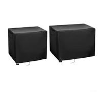 Cubierta de mesa auxiliar de tela Oxford 420D para exteriores, ajuste personalizable para una mayor protección contra la intemperie (L)