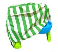 Cubierta de mesa de agua 94x56cm Tela Oxford impermeable (verde) | Tres correas de pierna seguras, estabilidad resistente al viento, evita que se vuele, fuerte sujeción