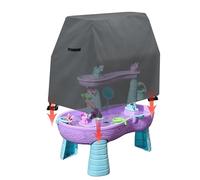 Cubierta de mesa de agua para niños | Step 2 Splash Pond Rain Showers Water Play Table Cover,Cubierta de mesa de juego impermeable y antipolvo para juegos de agua para niños y juegos de ac