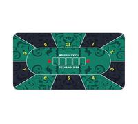 Cubierta de Mesa de Juego, Cubierta de Mesa de | Tapete para de de 120x60 cm,Tapete Antideslizante para de , de para Cartas para de , recaudación de Fondos, Noches temáticas