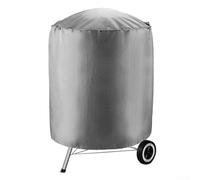 Cubierta de mesa impermeable resistente a los rayos UV y al viento, fabricada con tela duradera recubierta de plata 190T, correa inferior segura para un uso fiable en exteriores