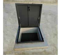 Cubierta de metal antirrobo para escotilla de ático, resistente a la lluvia y duradera, puerta de acceso a tragaluz para una protección segura de la ventana del techo