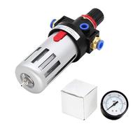 Cubierta de metal BFR2000 3000 4000 1/4 3/8 1/2 compresor de aire, filtro separador de aceite y agua preparación (BFR3000, accesorios de 6 mm)