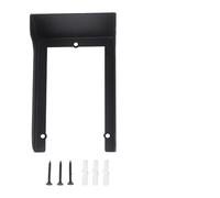 Cubierta de metal para cámara de timbre, resistente a la intemperie, para parpadeo, para NEST para Arlo Eufy, protección contra el sol y la lluvia, color negro, 14.9 cm