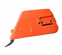 Cubierta de metal para piñón + tensor de cadena compatible con Husqvarna 372XP XPX-TORQ