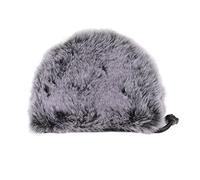Cubierta de micrófono, micrófono peludo parabrisas Muff peludo micrófono al aire libre parabrisas Muff micrófono parabrisas para la mayoría de los micrófonos Lavalier