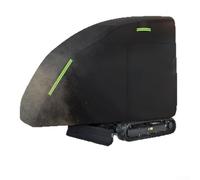 Cubierta de mini excavadora/cubierta de micro excavadora, lona Oxford impermeable 210D/420D, con tiras reflectantes, protección para todo tipo de clima para BOBCAT para KUBOTA (2)