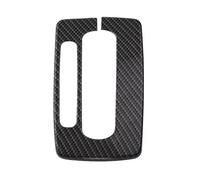 Cubierta de moldura para Ecosport 2013 2014 2015 2016 2017 para pomo de palanca de cambios de coche, accesorios decorativos (plateado) (negro)