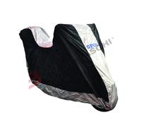Funda protección de exterior para moto con baúl Oxford