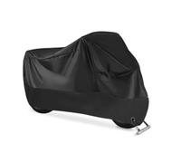 Cubierta de Moto Impermeable para TRANSALP XL 600 650 700 V XL700V XL650V Cubierta Motocicleta Protector UV para Exteriores Cubiertas Lluvia Prueba Polvo(Black)